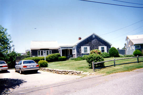 Cape Cod addition during construction